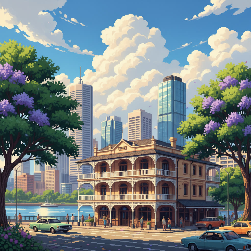 Illustration of Regatta Hotel