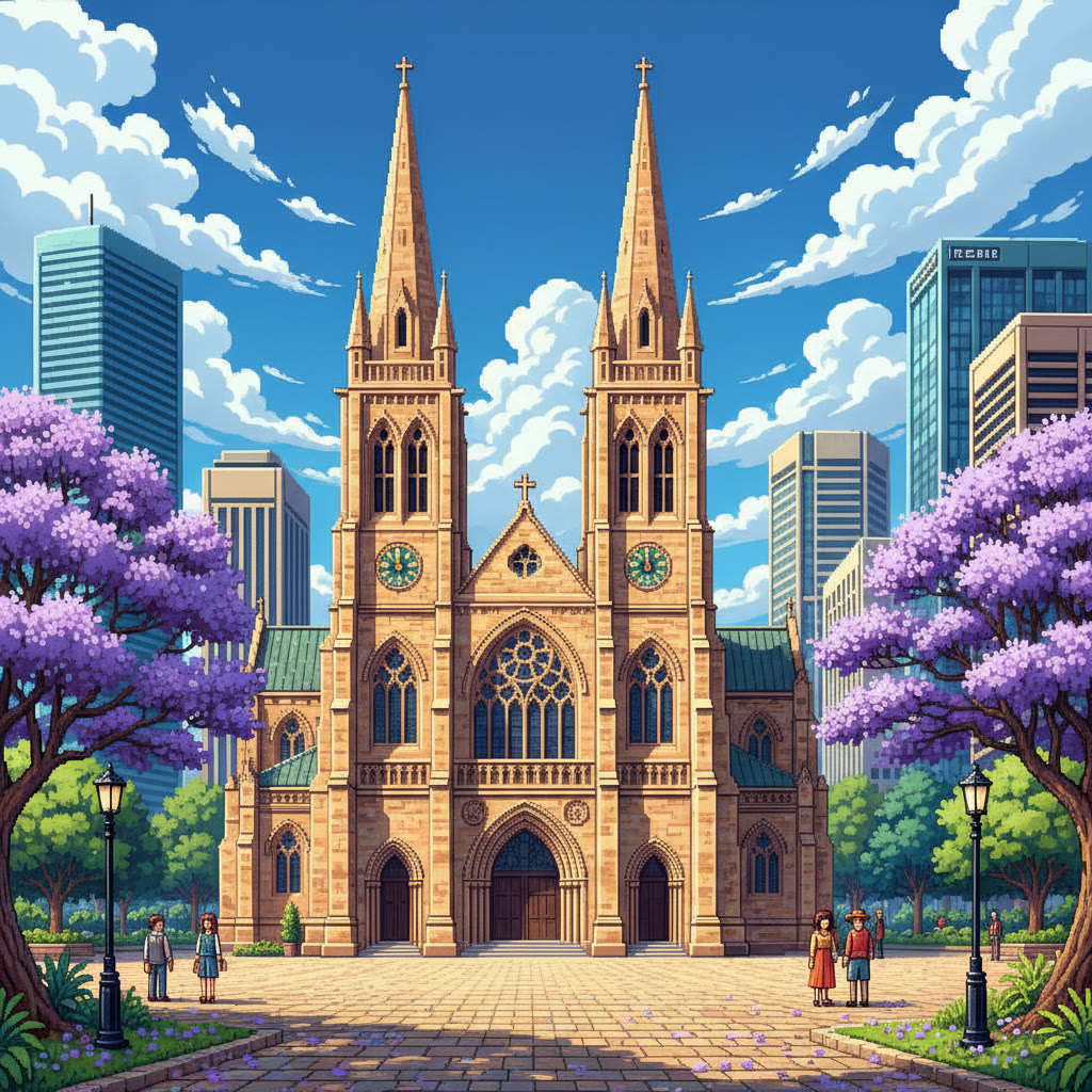 Illustration of St Johns Cathedral