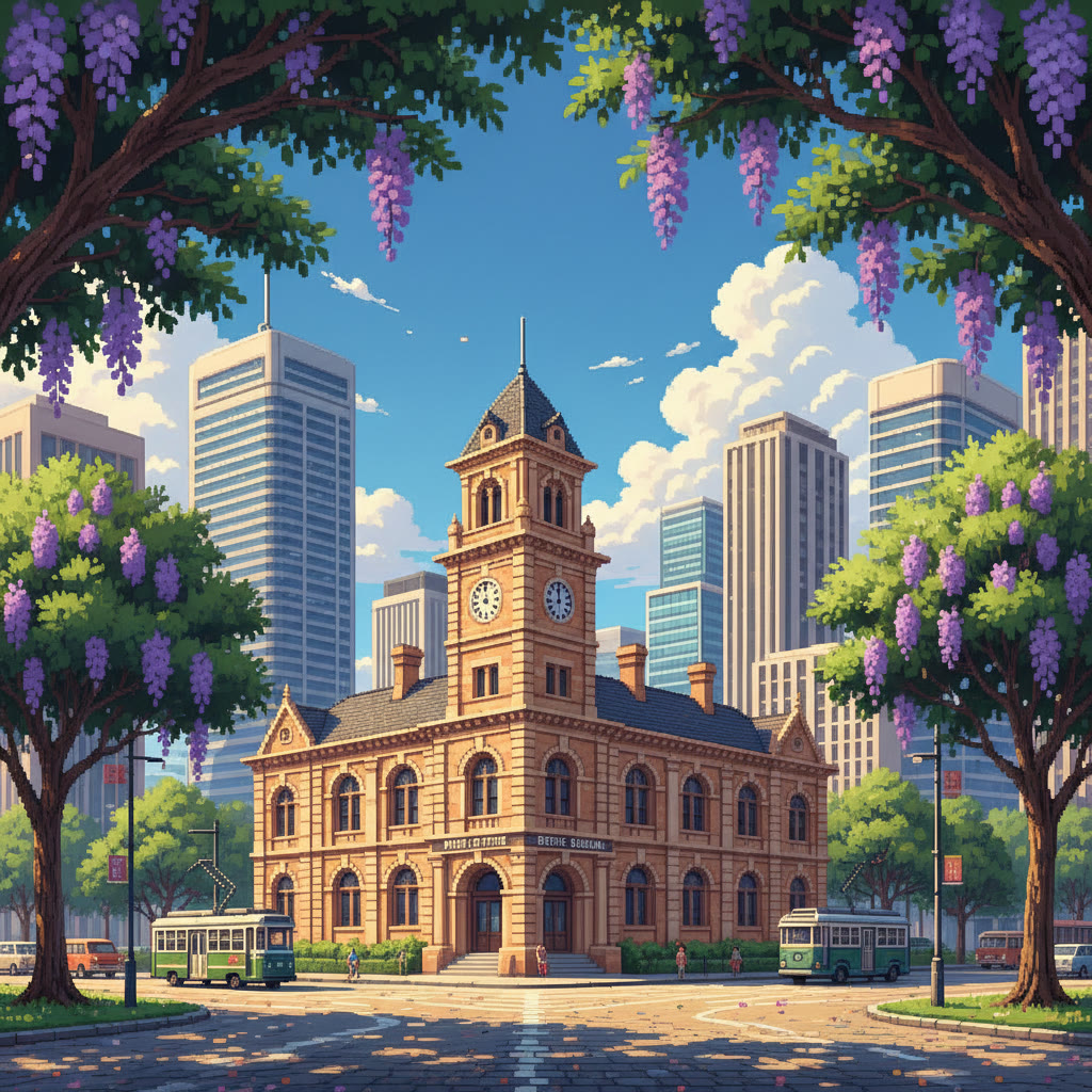 Illustration of The Port Office