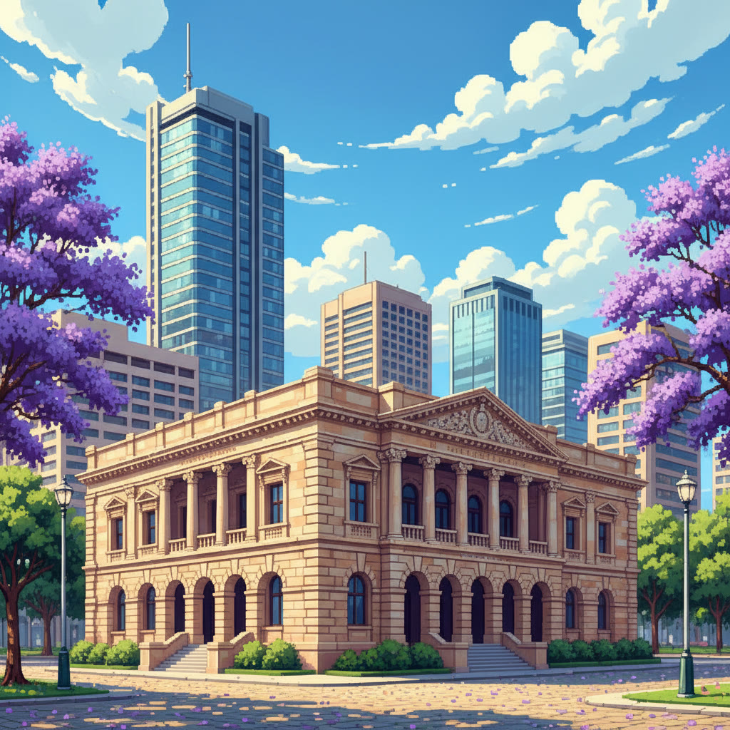 Illustration of Treasury Building